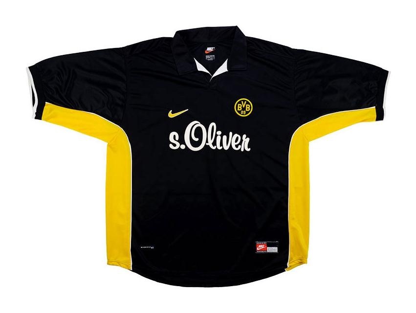 Segunda equipación de Borussia Dortmund 98-99