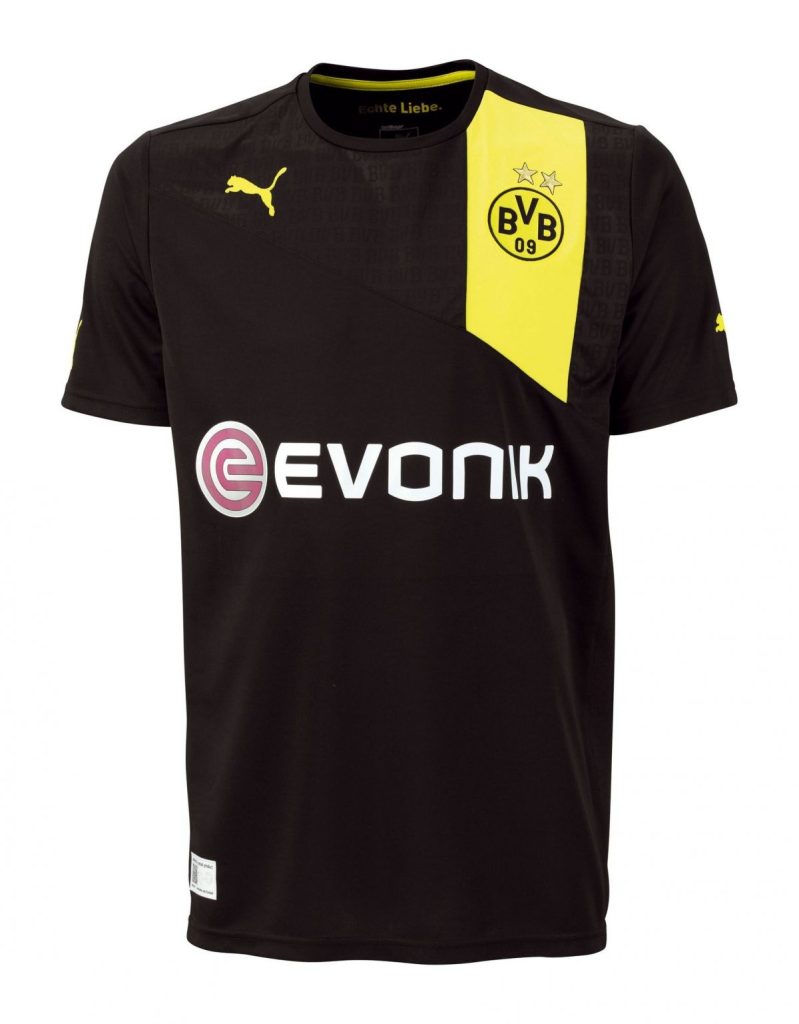 Segunda equipación de Borussia Dortmund 12-13