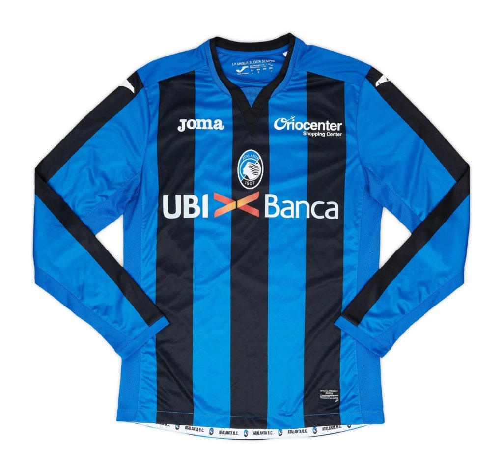 Primera equipación de Atalanta 17-18