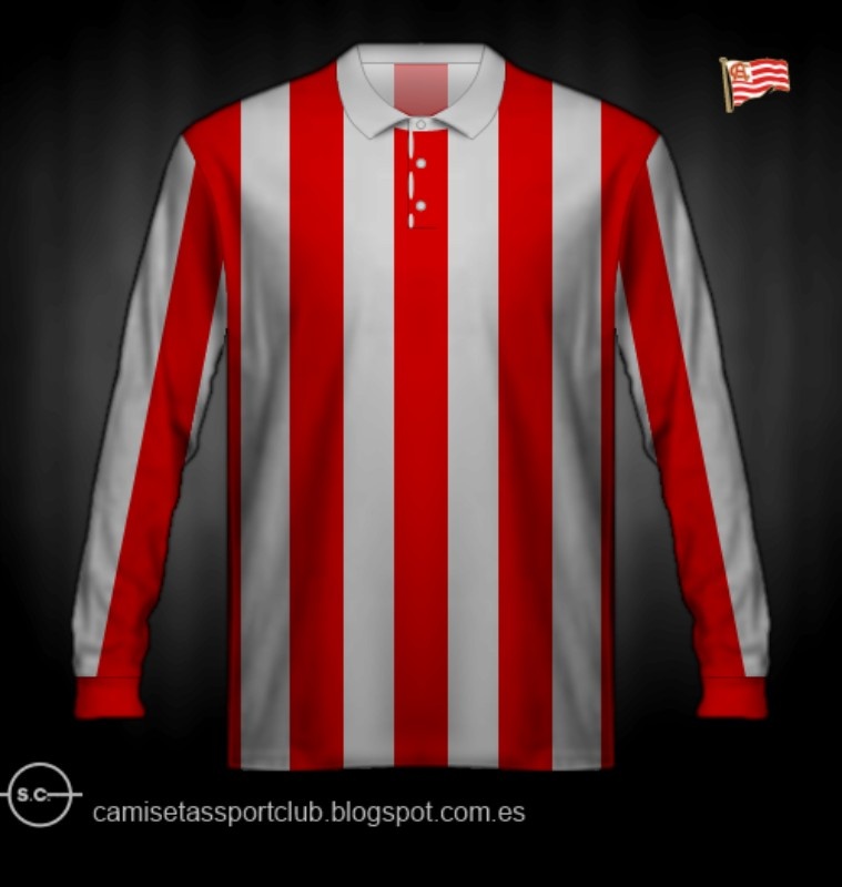 Primera equipación de Athletic 1910