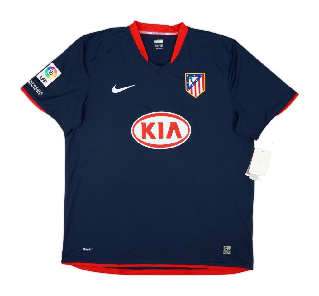 Segunda equipación de Atlético de Madrid 08-09