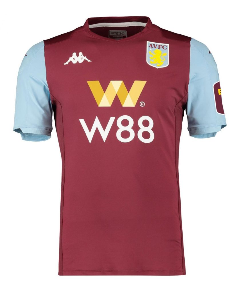 Primera equipación de Aston Villa 19-20