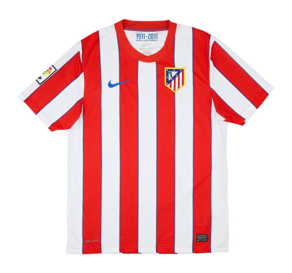 Primera equipación de Atlético de Madrid 11-12