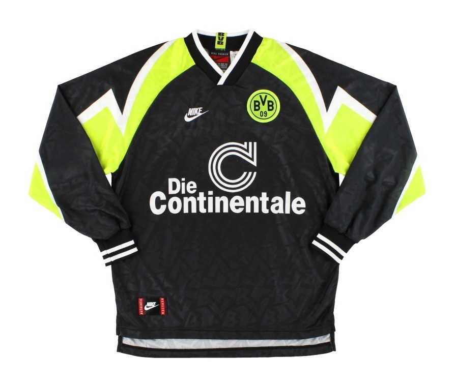 Segunda equipación de Borussia Dortmund 95-96