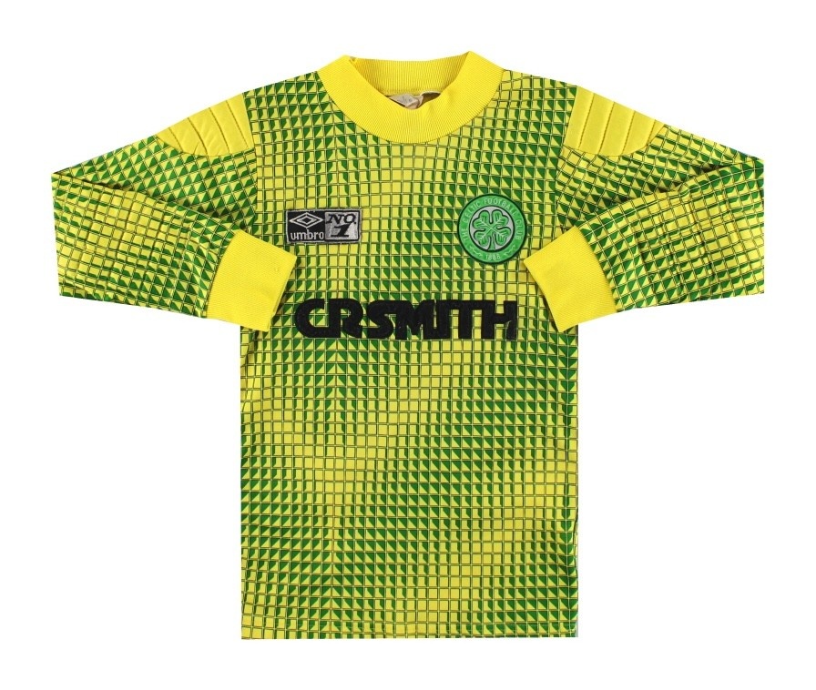 Equipación de portero de Celtic 89-90