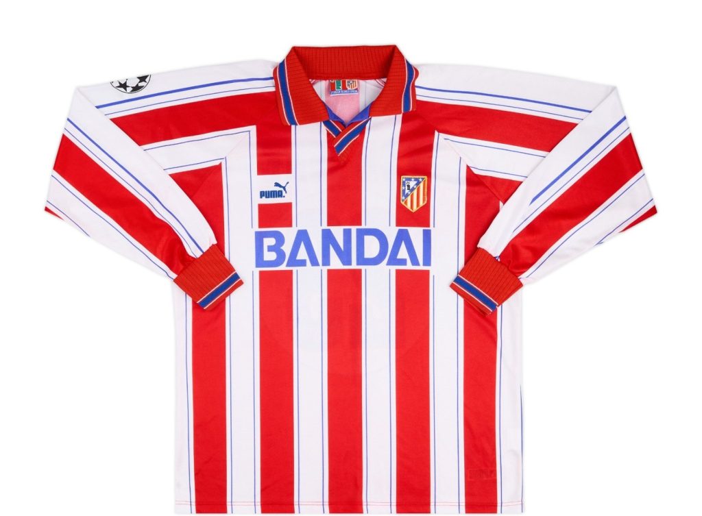 Equipación especial de Atlético de Madrid 96-97