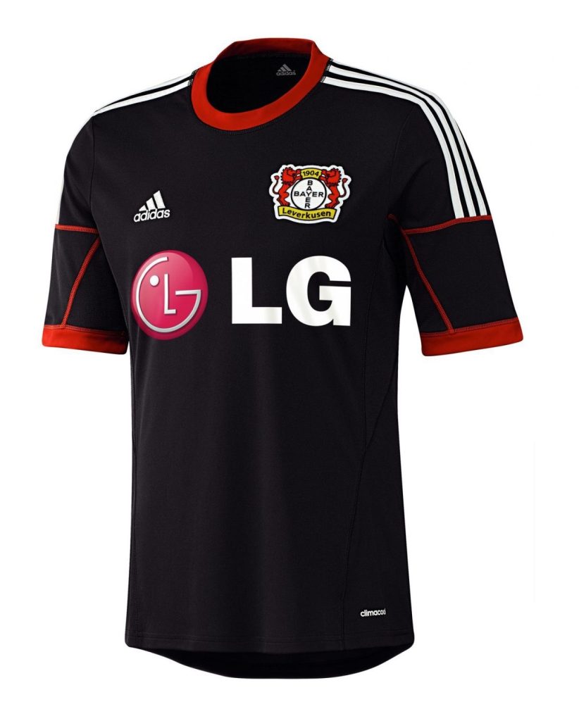 Segunda equipación de Bayer Leverkusen 14-15