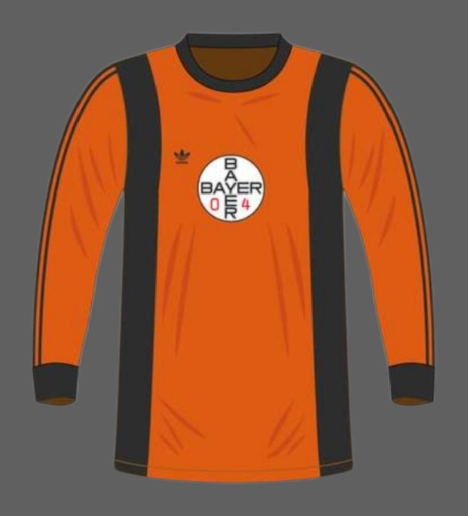 Equipación de portero de Bayer Leverkusen 76-77