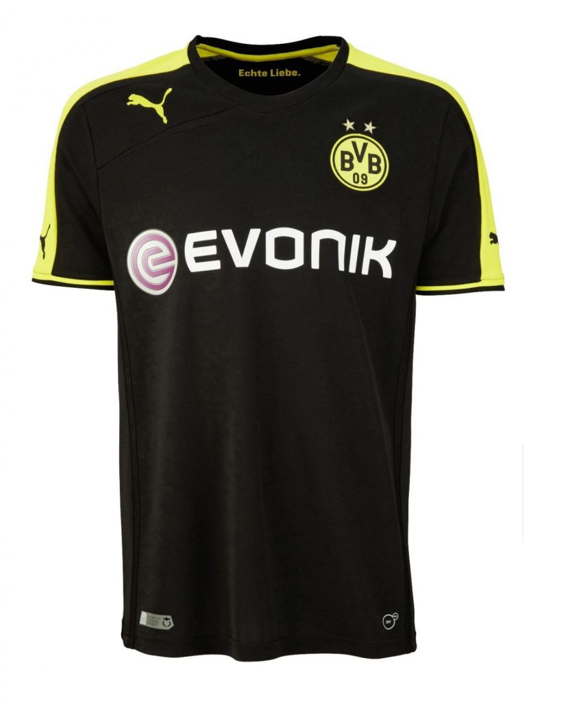 Segunda equipación de Borussia Dortmund 13-14