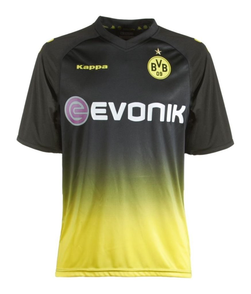 Segunda equipación de Borussia Dortmund 11-12