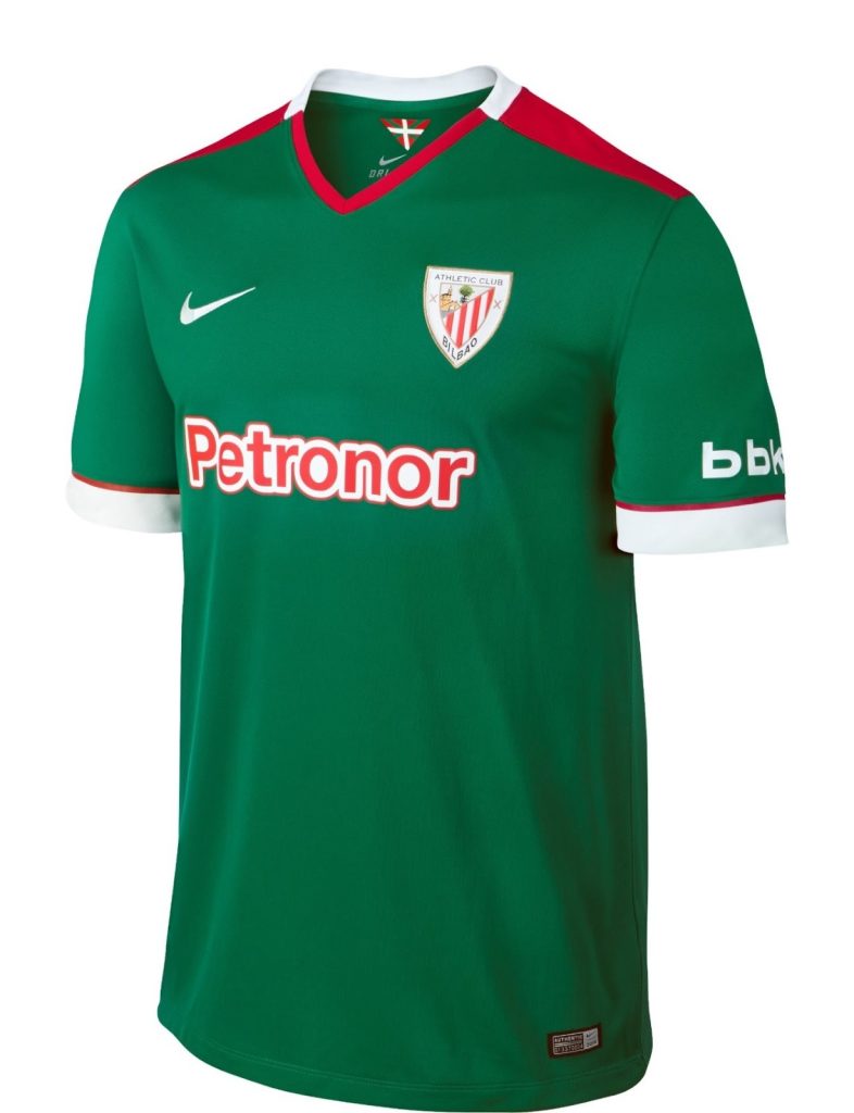 Segunda equipación de Athletic 14-15