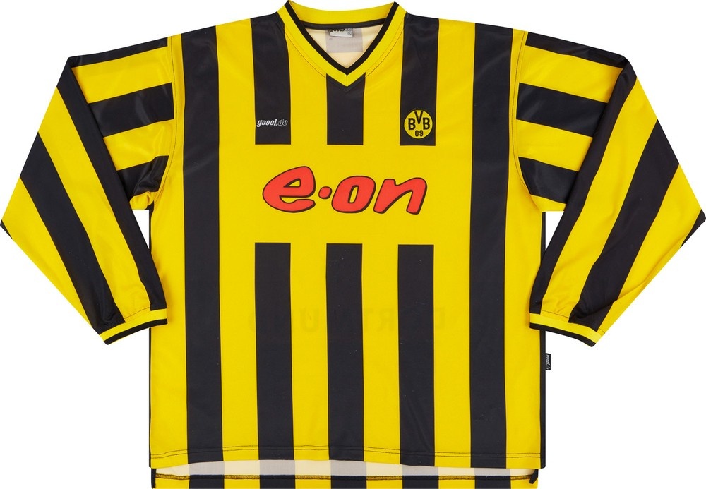 Segunda equipación de Borussia Dortmund 01-02
