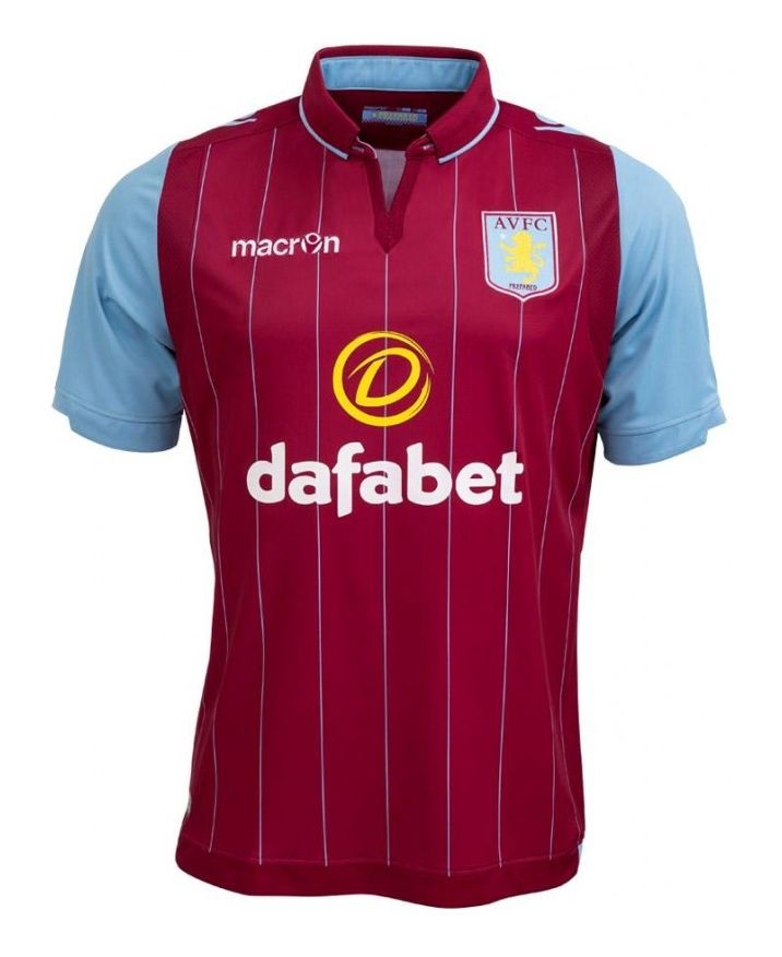 Primera equipación de Aston Villa 14-15