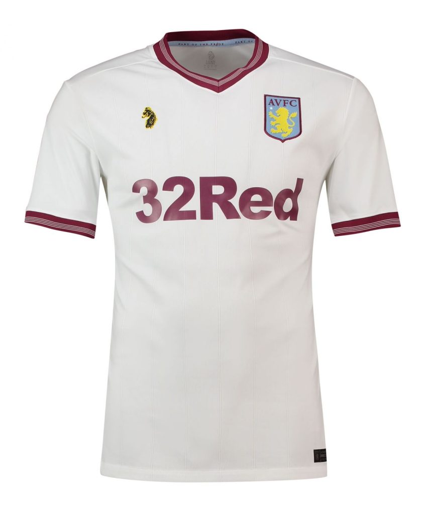 Segunda equipación de Aston Villa 18-19