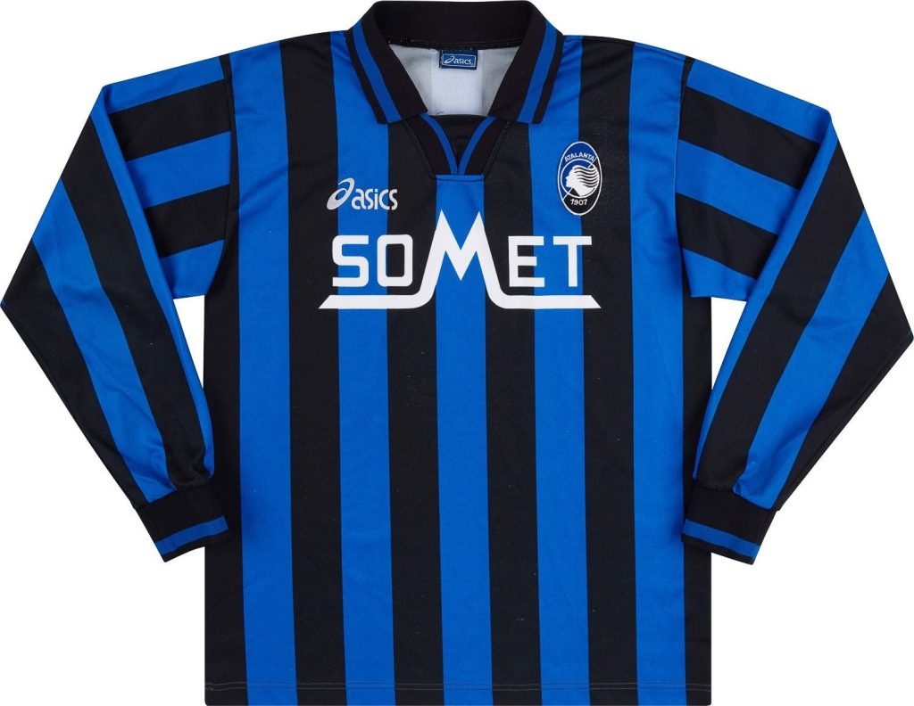 Primera equipación de Atalanta 97-98