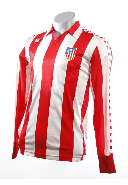 Primera equipación de Atlético de Madrid 82-83