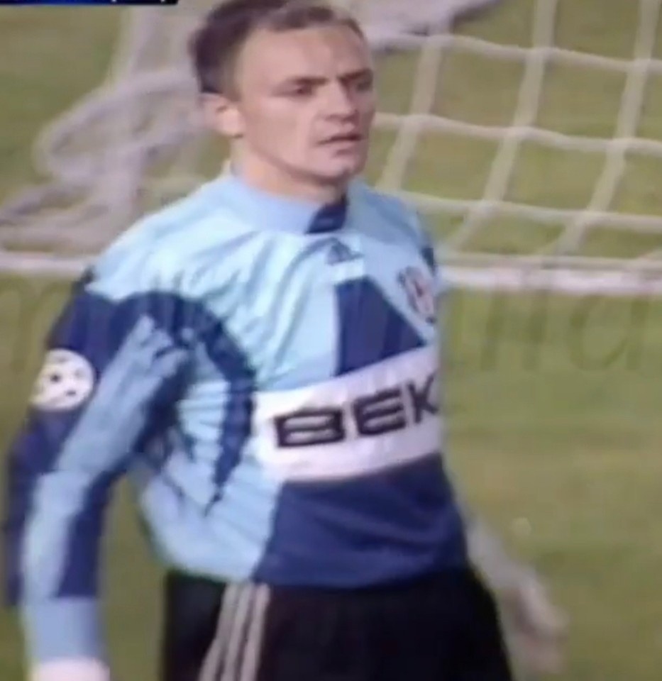 Equipación de portero de Besiktas 96-97