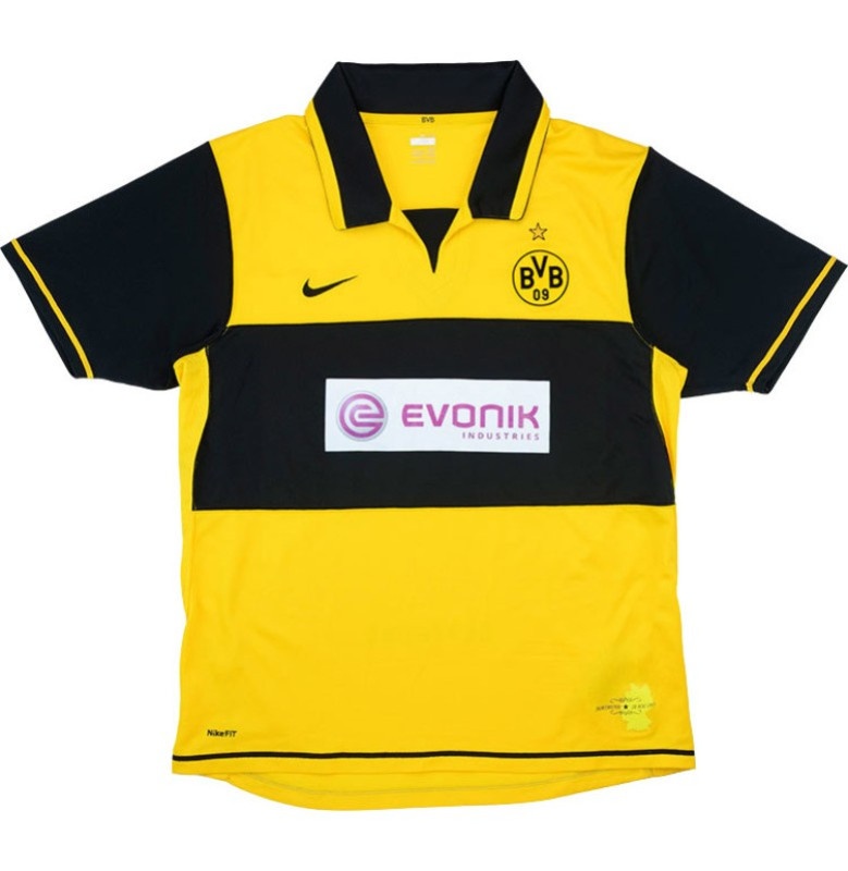 Primera equipación de Borussia Dortmund 07-08
