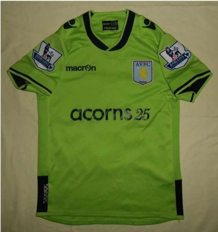 Tercera equipación de Aston Villa 13-14