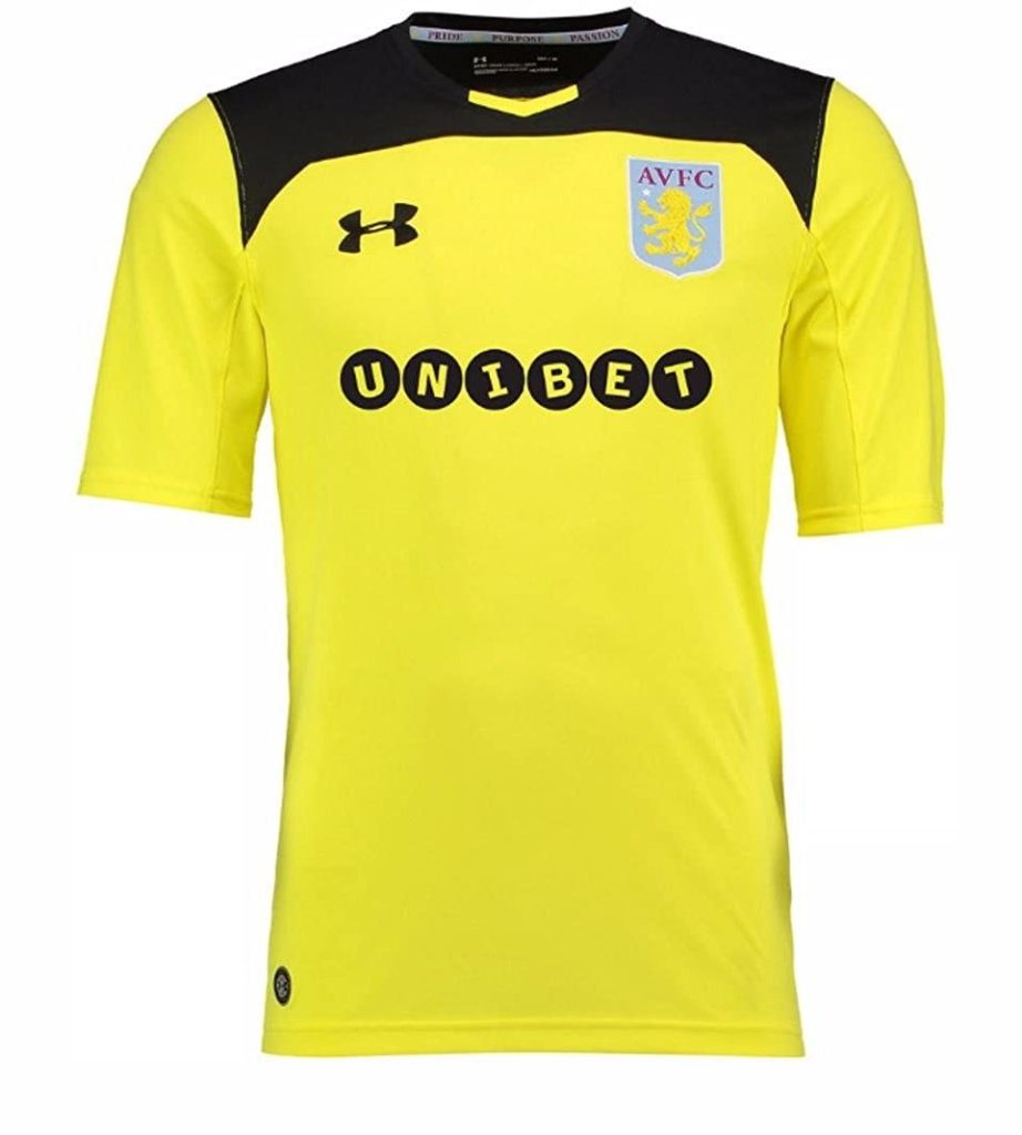 Equipación de portero de Aston Villa 17-18