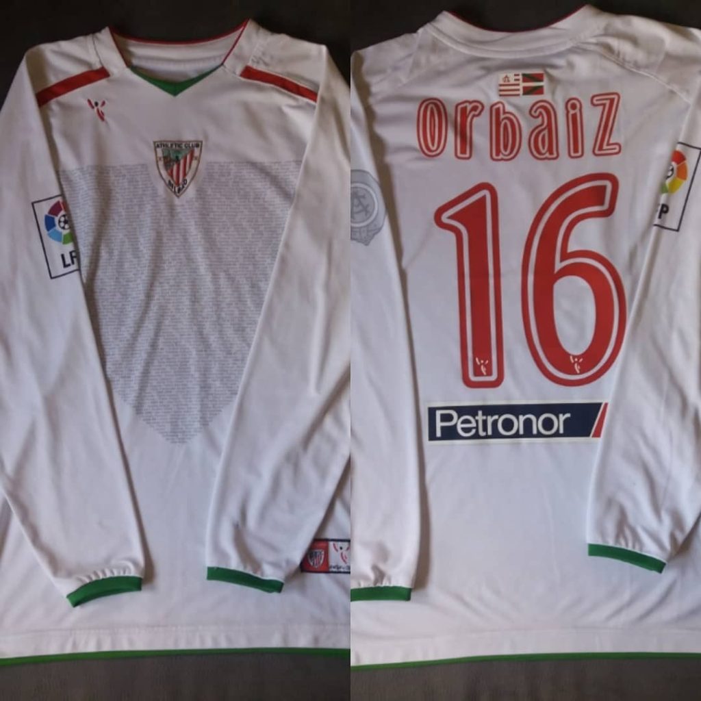 Tercera equipación de Athletic 08-09