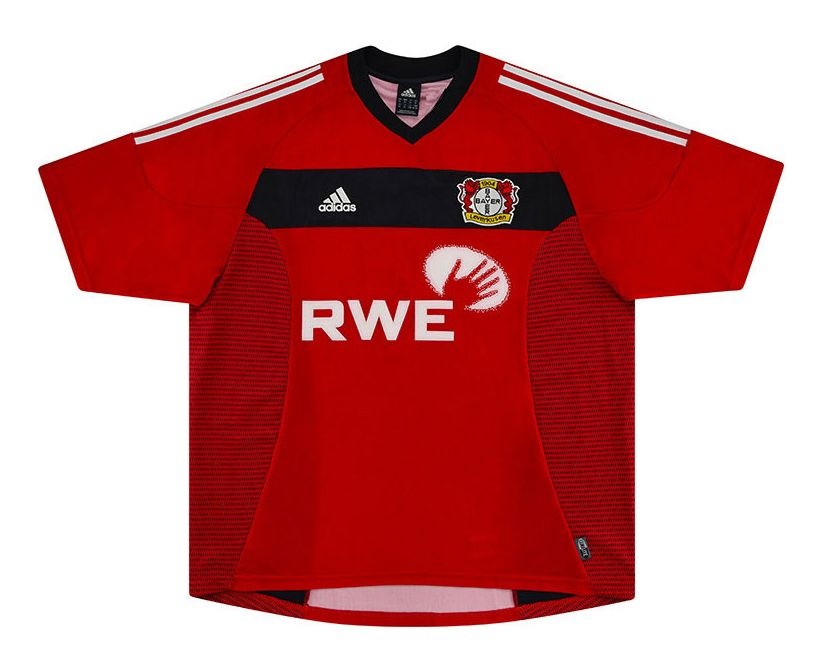 Primera equipación de Bayer Leverkusen 03-04