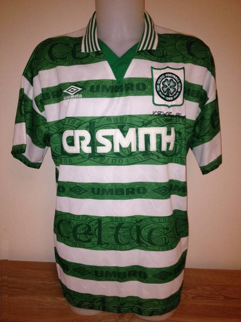 Equipación especial de Celtic 94-95