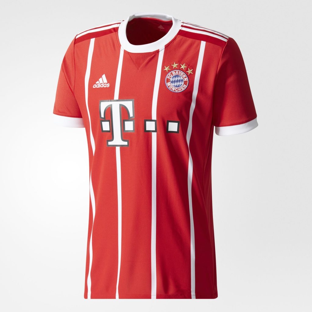 Primera equipación de Bayern Múnich 17-18