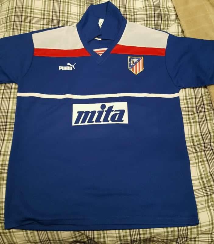 Tercera equipación de Atlético de Madrid 88-89