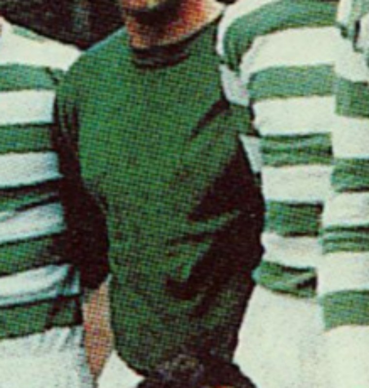 Equipación de portero de Celtic 67-68