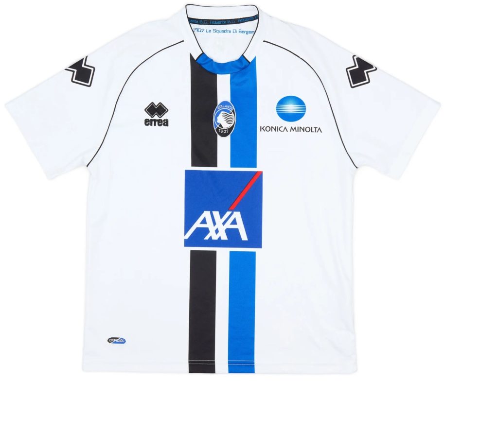 Segunda equipación de Atalanta 12-13
