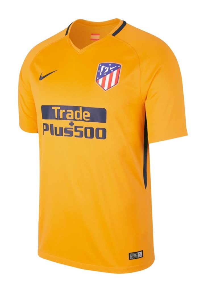 Segunda equipación de Atlético de Madrid 17-18