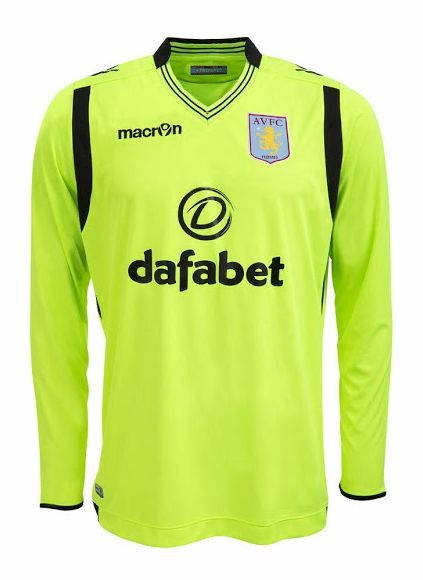 Equipación de portero de Aston Villa 14-15