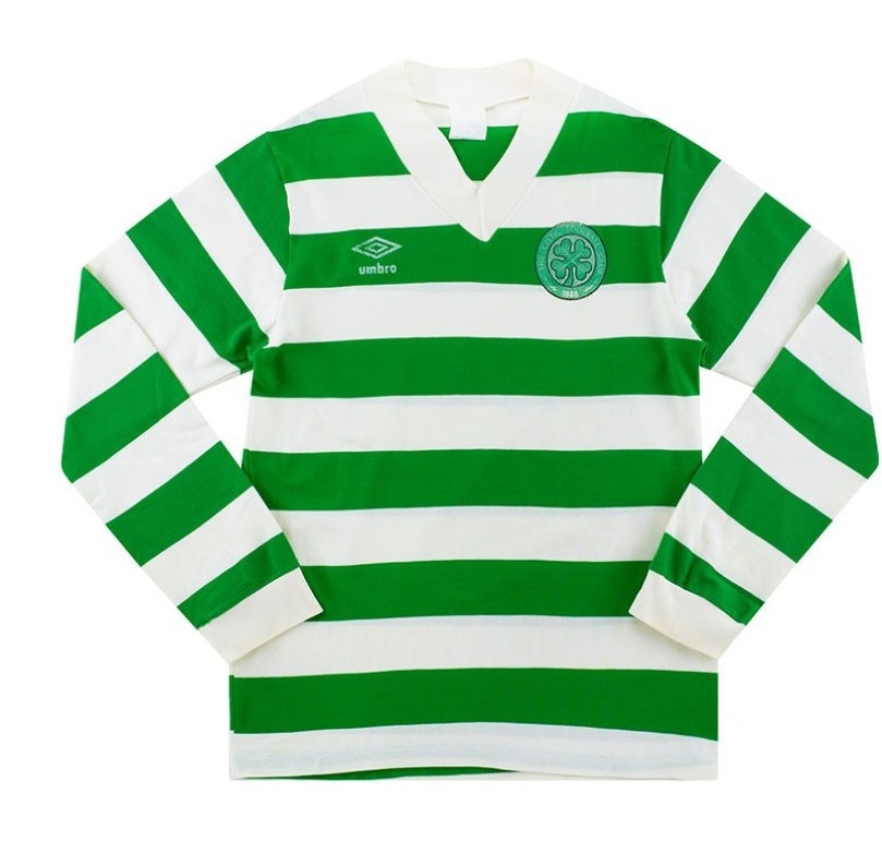 Primera equipación de Celtic 79-80