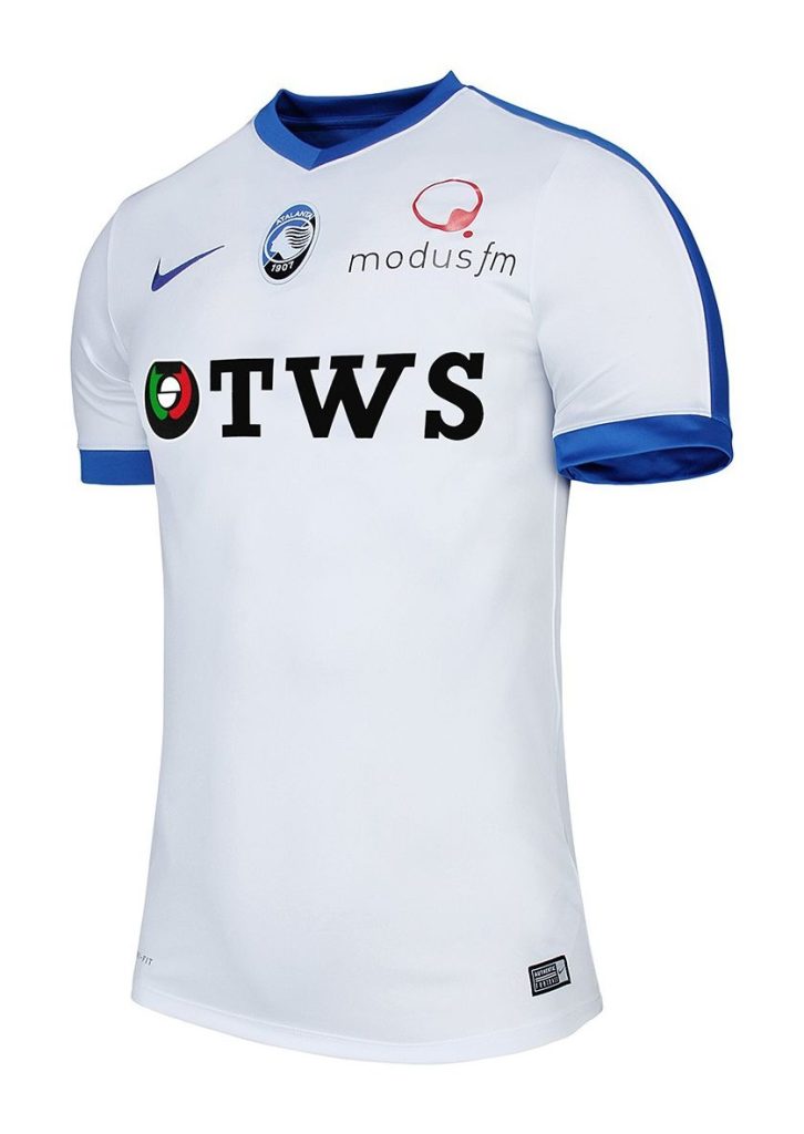 Segunda equipación de Atalanta 16-17