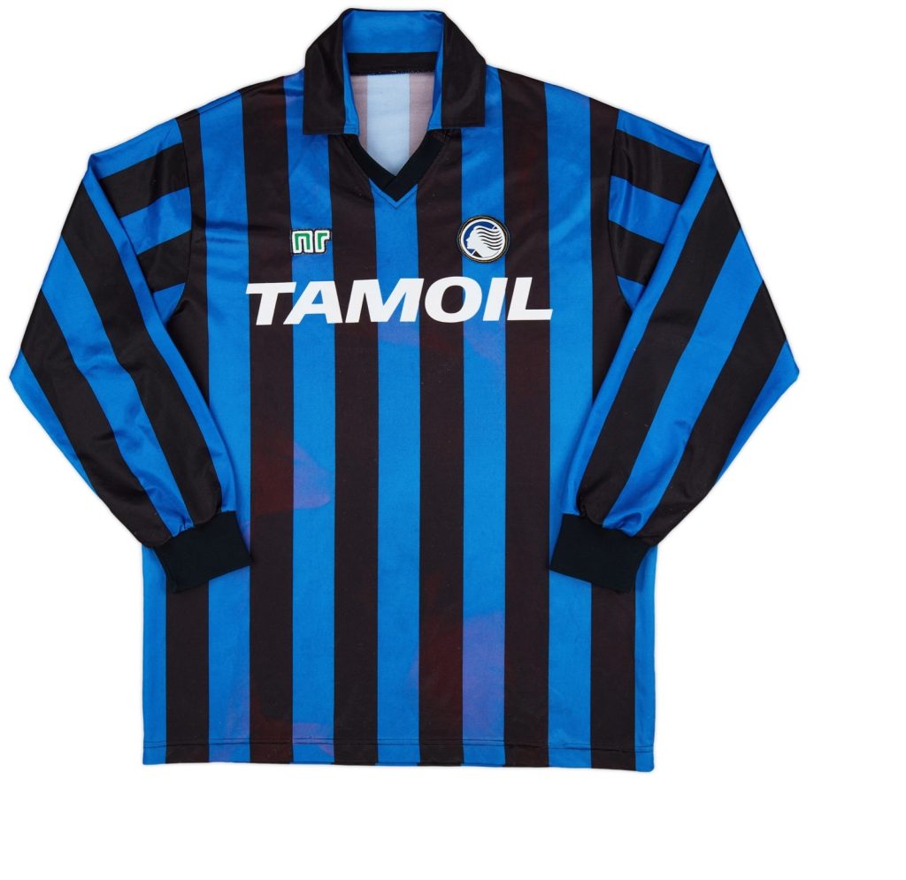 Primera equipación de Atalanta 90-91