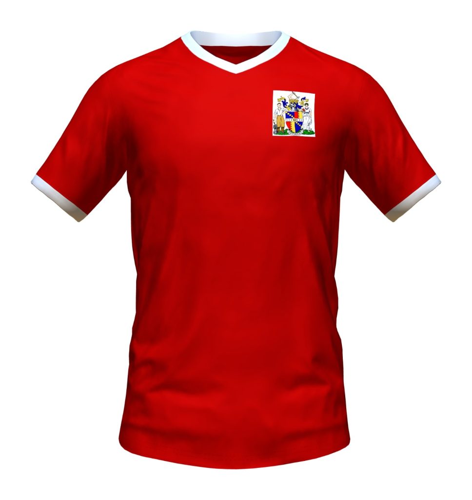Equipación especial de Aston Villa 56-57