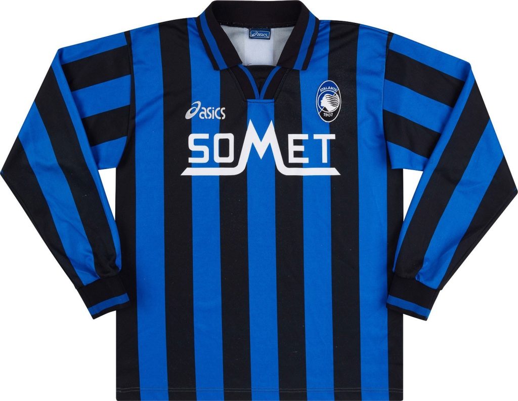 Primera equipación de Atalanta 96-97