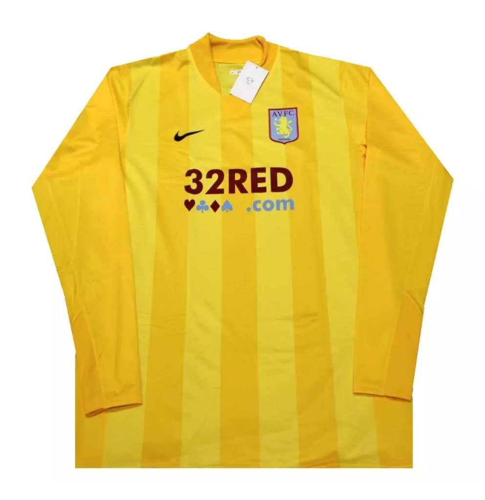 Equipación de portero de Aston Villa 07-08