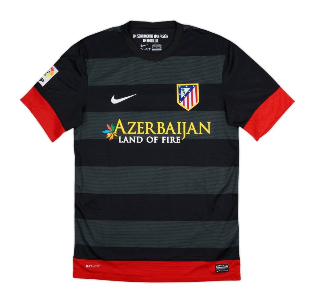 Segunda equipación de Atlético de Madrid 12-13