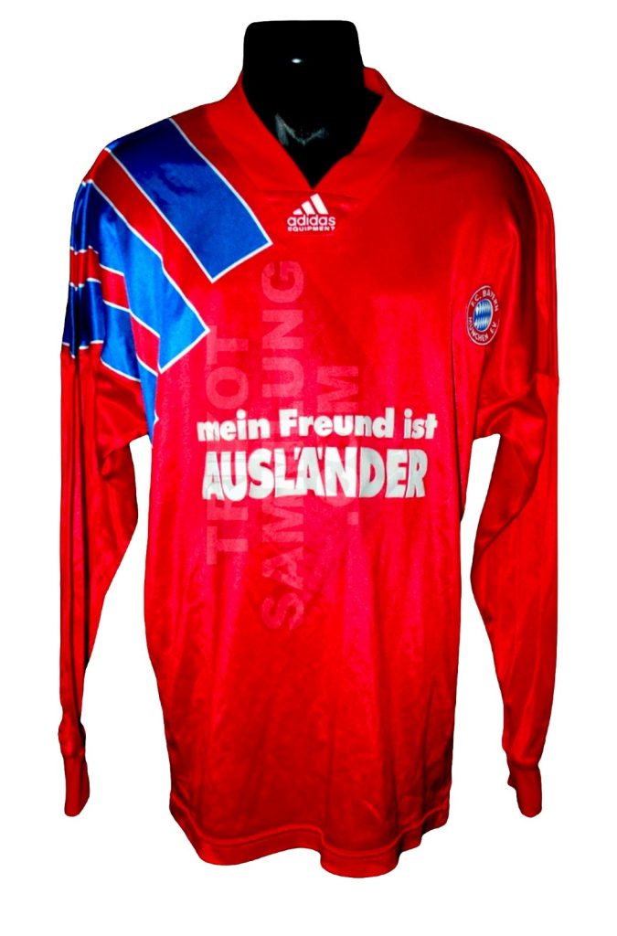Equipación especial de Bayern Múnich 92-93