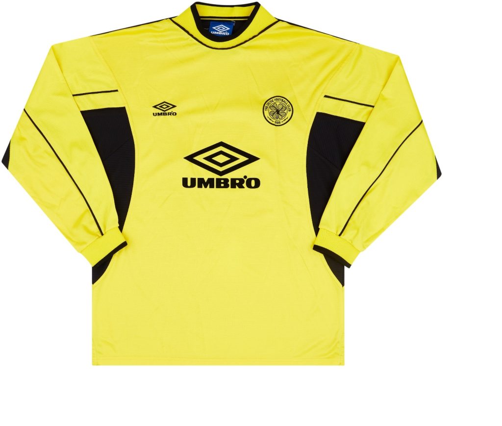 Equipación de portero de Celtic 99-00