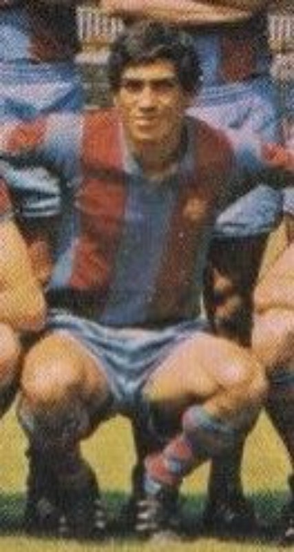 Primera equipación de Barcelona 72-73