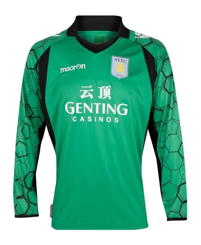 Equipación de portero de Aston Villa 12-13