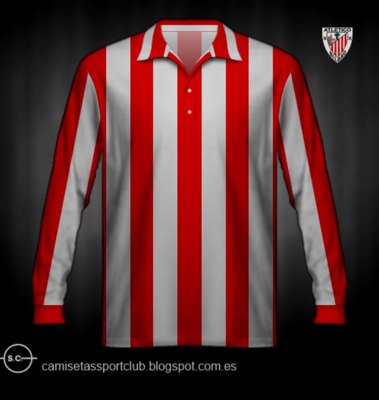 Primera equipación de Athletic 65-66
