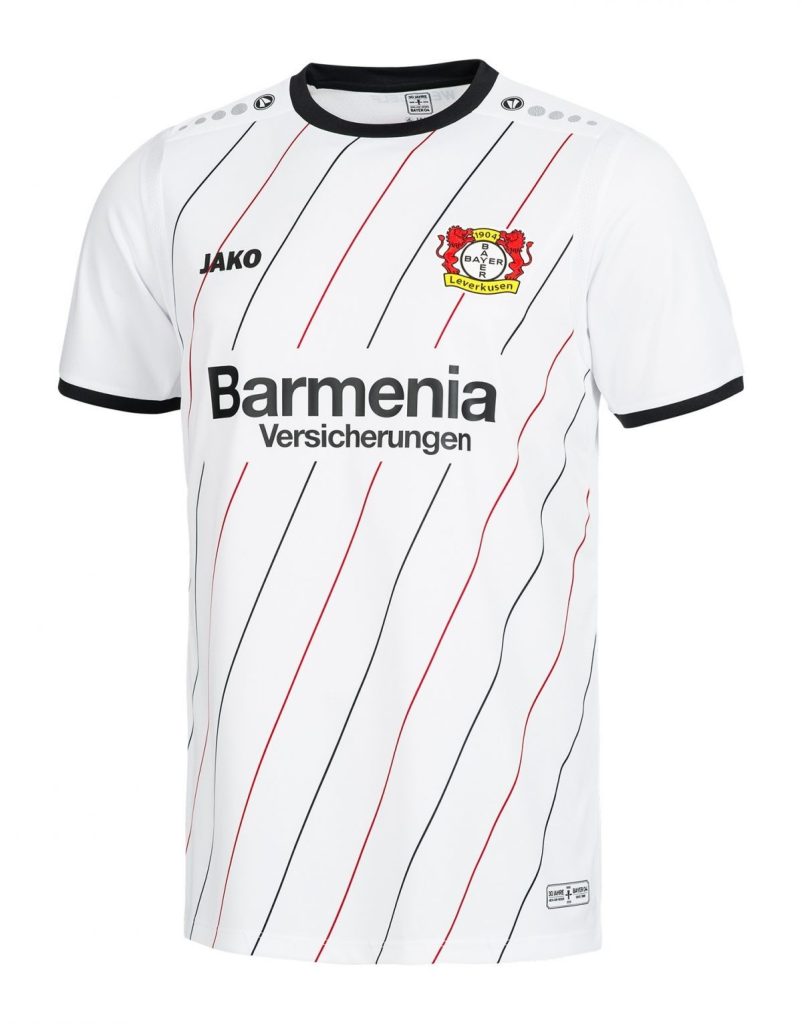 Segunda equipación de Bayer Leverkusen 17-18