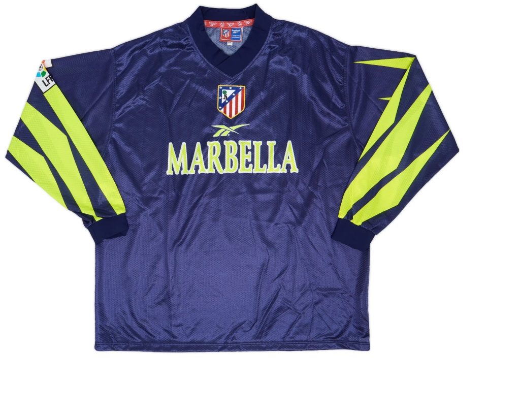 Equipación de portero de Atlético de Madrid 98-99