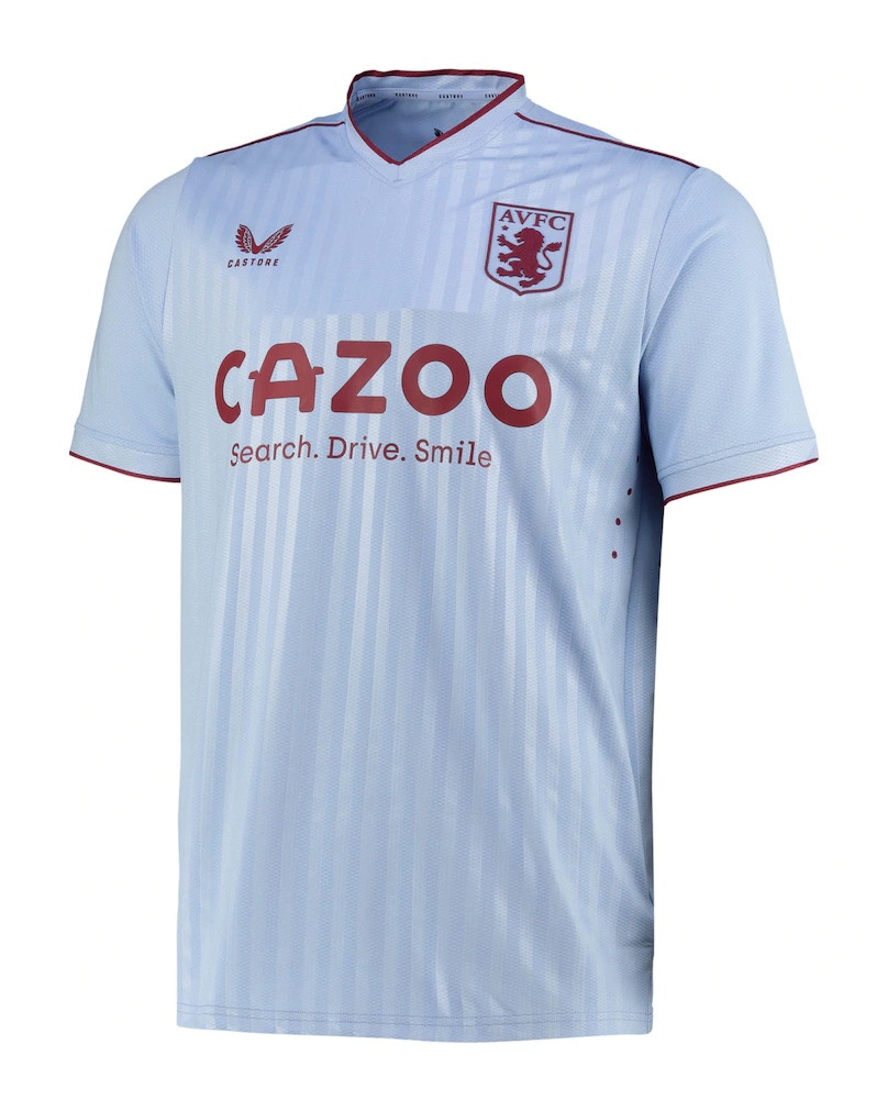 Segunda equipación de Aston Villa 22-23
