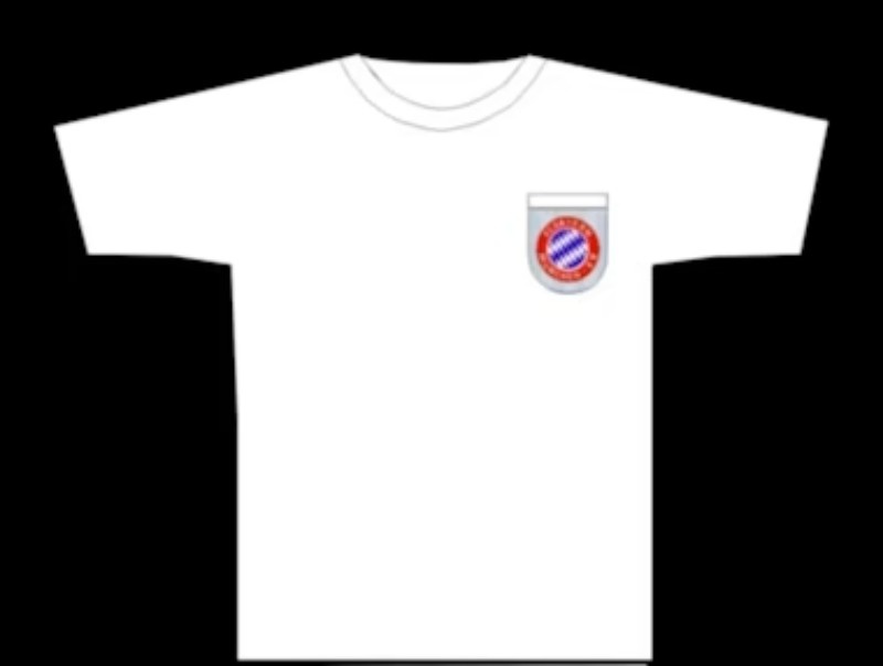 Primera equipación de Bayern Múnich 67-68
