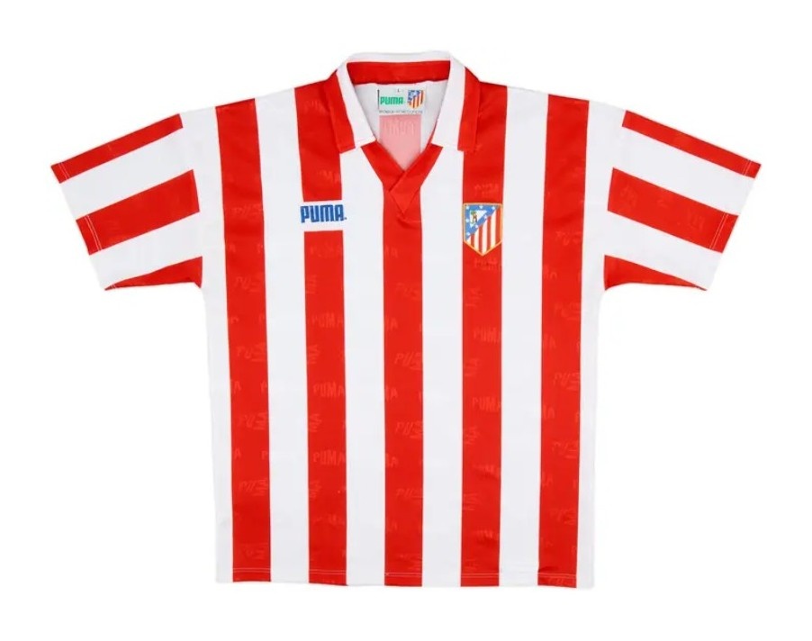Primera equipación de Atlético de Madrid 93-94